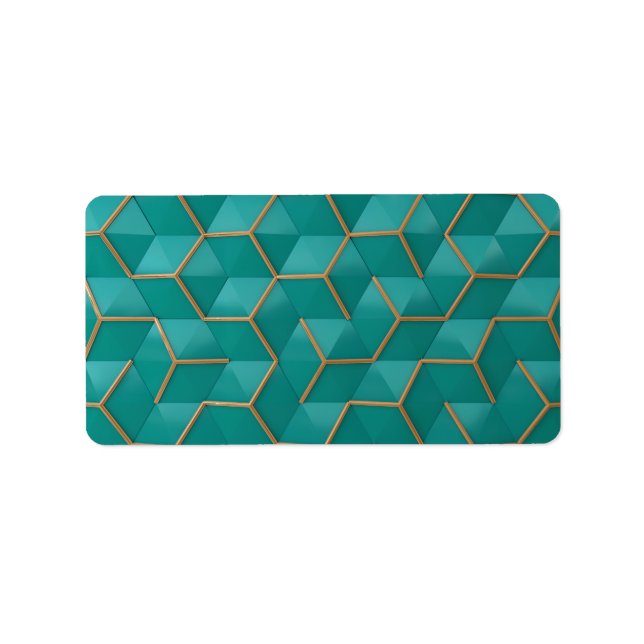 geometric label (Front)