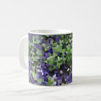 Geometric Lavender Garden Coffee Mug