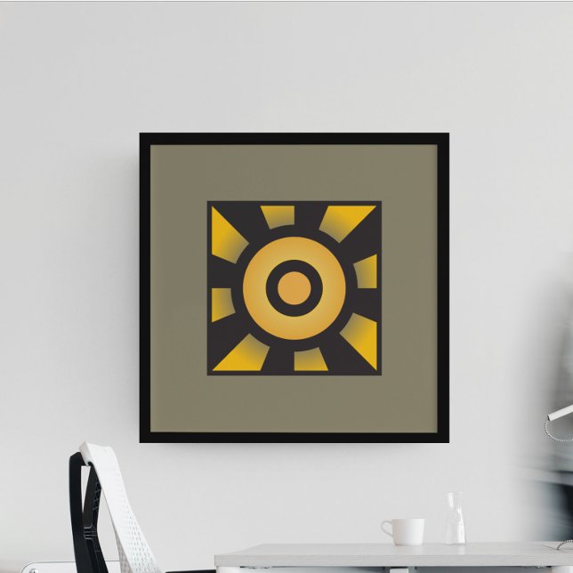 Geometric Layers: Minimalist Circles and Lines Poster (Creator Uploaded)