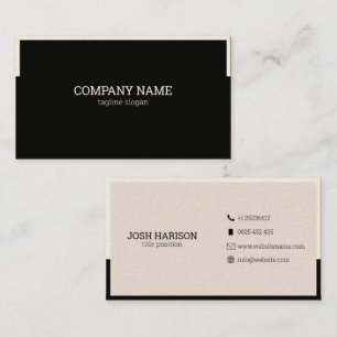 Geometric Lines Business Card