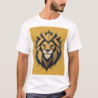 geometric lion design  T-Shirt
