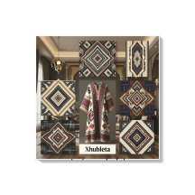 Geometric Magic Albanian Motifs Luxury Fine Art