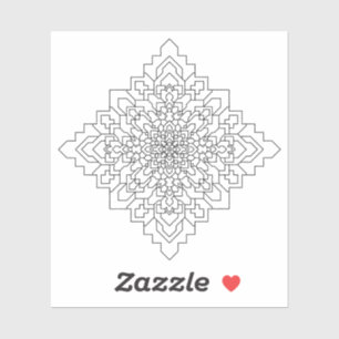 Geometric Mandala #10 Clear