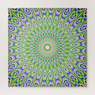 Geometric Mandala Jigsaw Puzzle