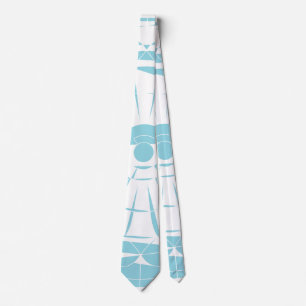 Geometric Mandala Pattern Tie