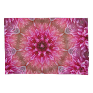 Geometric Mandala Pink Flower Pattern-67545 Pillowcase
