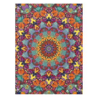 Geometric Mandala Purple Blue Design-64351 Tablecloth