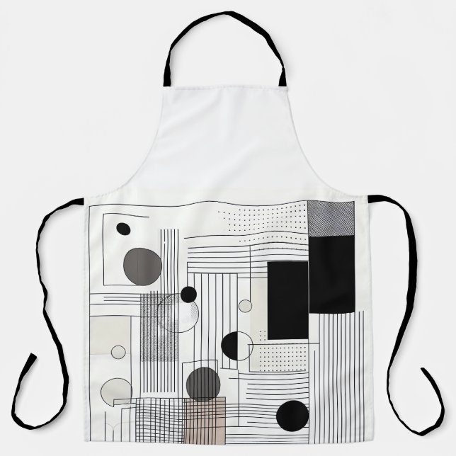 Geometric Matrix  Apron (Front)