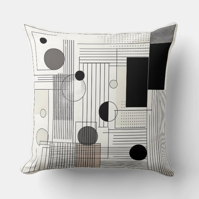 Geometric Matrix Cushion (Front)