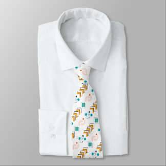 Geometric Medley Tie for Men – Bold & Modern Patte