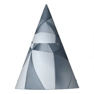 Geometric Metal: Three-Dimensional Pattern Party Hat
