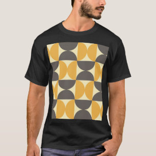 Geometric, mid-century modern style pattern. T-Shirt