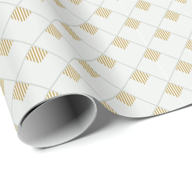 Geometric minimalism strokes wrapping paper (Roll Corner)