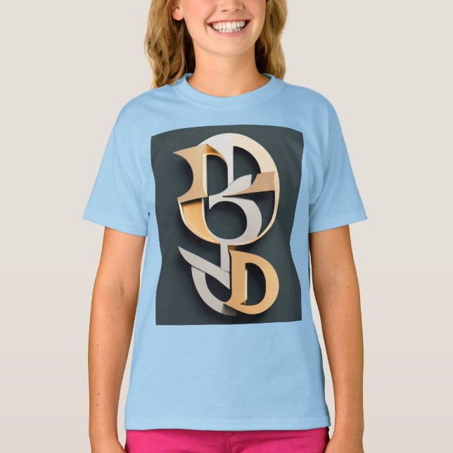 Geometric Minimalist Se Symbol T-Shirt (Front)