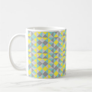 Geometric minimalistic pattern COLOR OF THE YEAR V Coffee Mug
