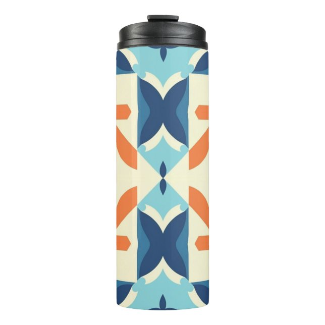 Geometric Mirage Thermal Tumbler (Front)