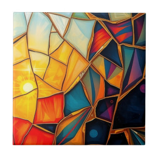 Geometric Mirror B Tile