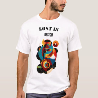 Geometric Modern Art – Abstract for Creative Minds T-Shirt