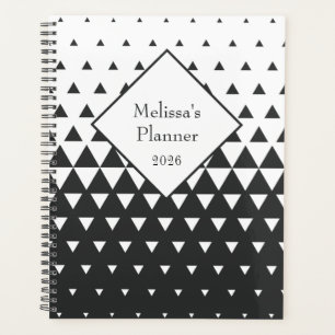 Geometric Modern Personalized 2026 Planner