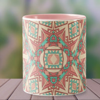Geometric Modern Southwest Pattern Tote