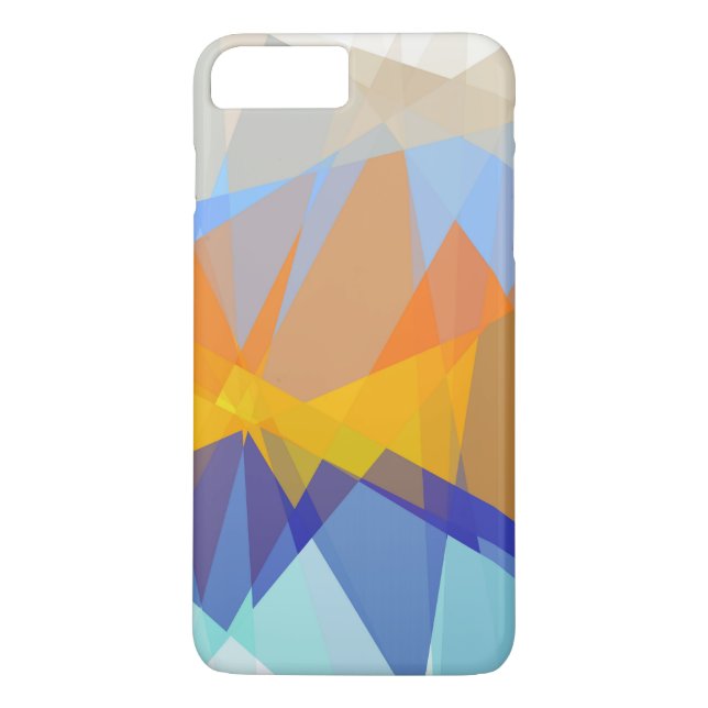 Geometric Mosaic Abstract Art Case-Mate iPhone Case (Back)