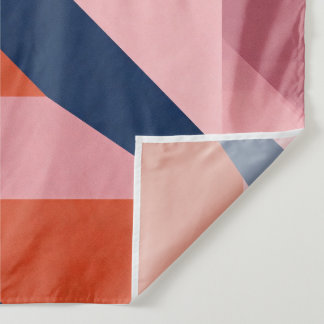 Geometric Mountain Range Silhouette Tapestry