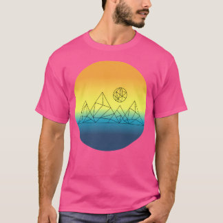 Geometric Mountains T-Shirt