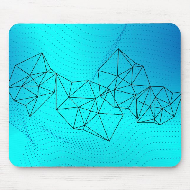Geometric Mouse Pad (Front)