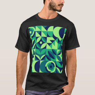 Geometric mural: modern vintage design. T-Shirt