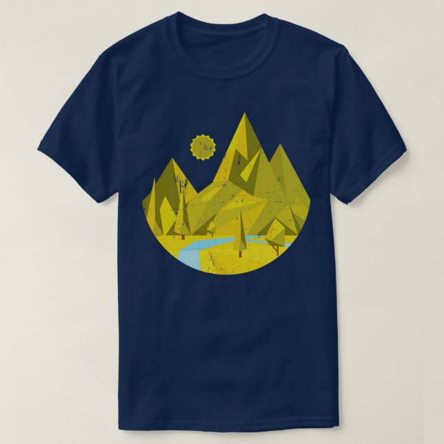 Geometric nature 2  T-Shirt (Design Front)