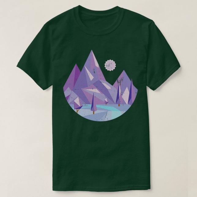 Geometric nature  T-Shirt (Design Front)