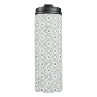 Geometric Nesting Squares Thermal Tumbler