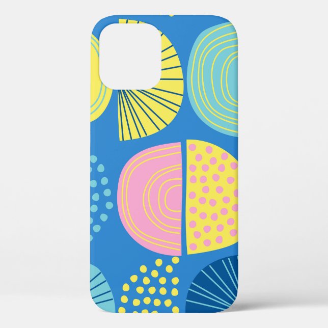 Geometric Nordic: Modern Abstract Background. Case-Mate iPhone Case (Back)