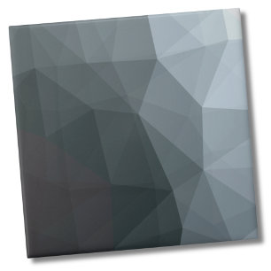 Geometric Ombre Gray Colorblock Tile