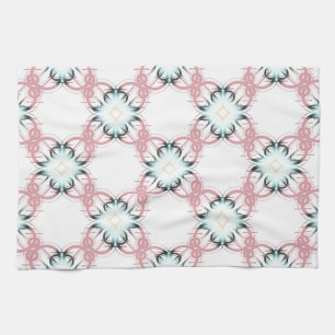 Geometric ornament. tea towel
