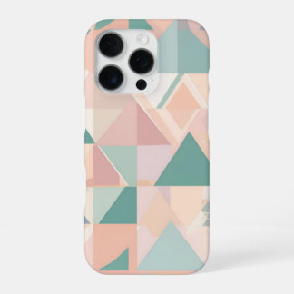 📱 "Geometric Pastel Design " 🎨🔷 iPhone 16 Pro Case