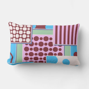 Geometric Patchwork American MoJo Pillow
