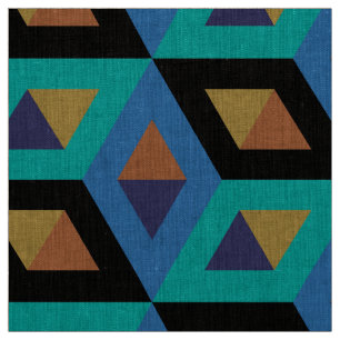 Geometric Pattern #10 Fabric