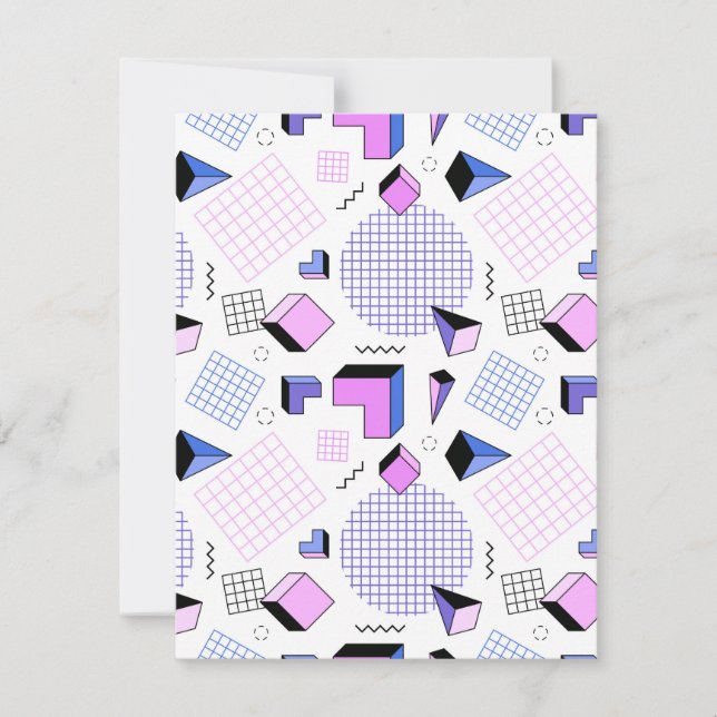 Geometric Pattern 13 Card (Front)