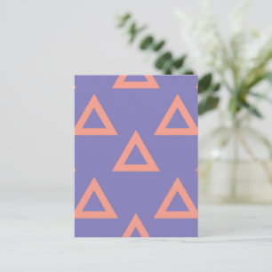 Geometric Pattern 16 Holiday Postcard