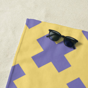 Geometric Pattern 18 Beach Towel