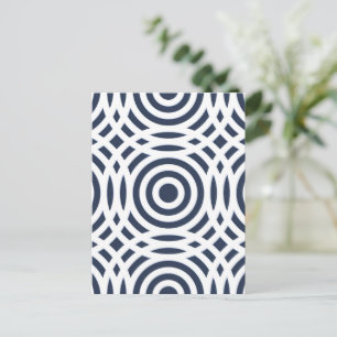 Geometric Pattern 19 Holiday Postcard