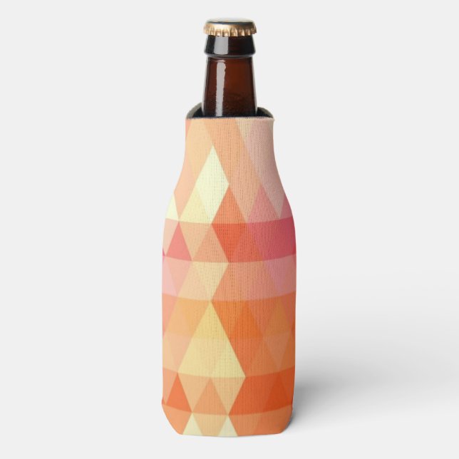 Geometric pattern 1 bottle cooler (Bottle Front)