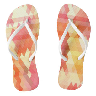 Geometric pattern 1 jandals