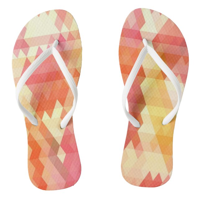 Geometric pattern 1 jandals (Footbed)