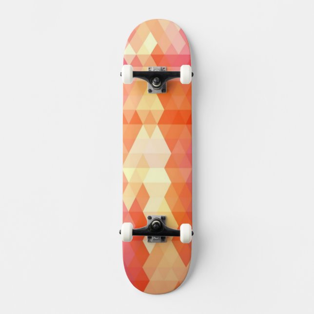Geometric pattern 1 skateboard (Front)