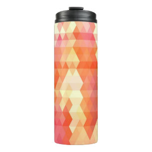 Geometric pattern 1 thermal tumbler
