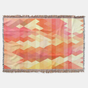 Geometric pattern 1 throw blanket