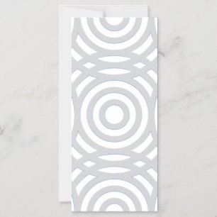 Geometric Pattern 22 Magnetic Invitation