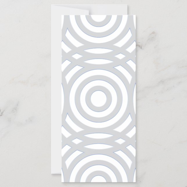 Geometric Pattern 22 Magnetic Invitation (Front)